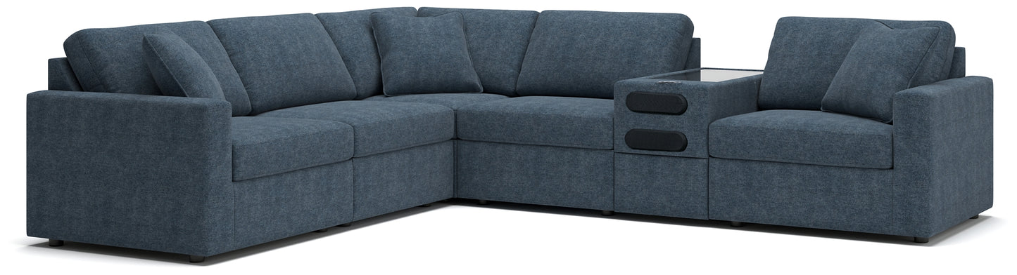 Modmax 6-Piece Sectional with Audio Console