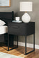 Socalle Twin Platform Bed with Nightstand